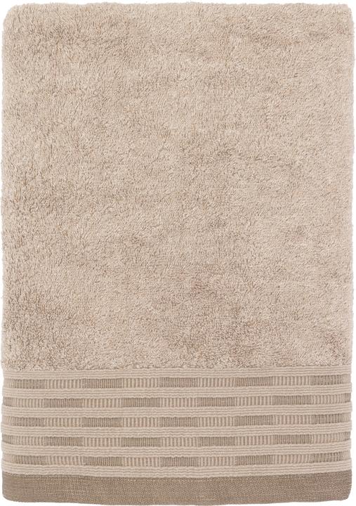 Actual product image Domoletti Towel bathrooms HUDSON, beige, 70 x 140 cm (70 x 140 cm)