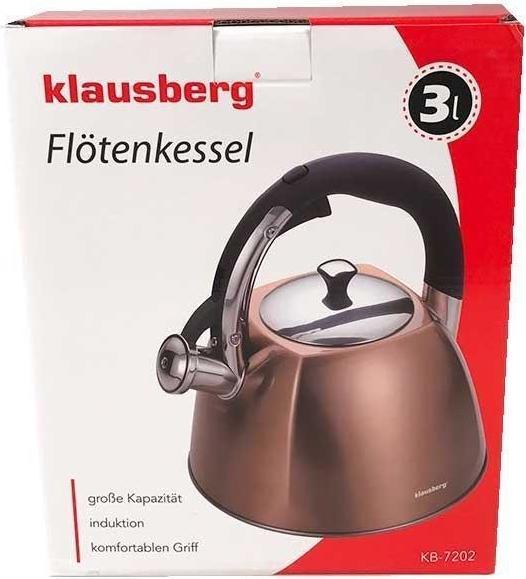 Produktbild Klausberg Kettle with whistle 3L KB-7202 (3 l)