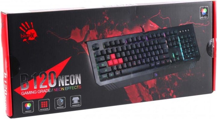 Actual product image A4Tech Bloody B120 Neon 46517 (Cable)