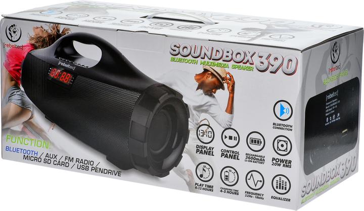Actual product image Rebeltec SoundBox 390 Bluetooth garsiakalbis (12 h)
