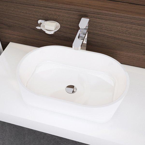 Actual product image Ravak Rain washbasin Solo, 580x400 white (400 mm, 580 mm)