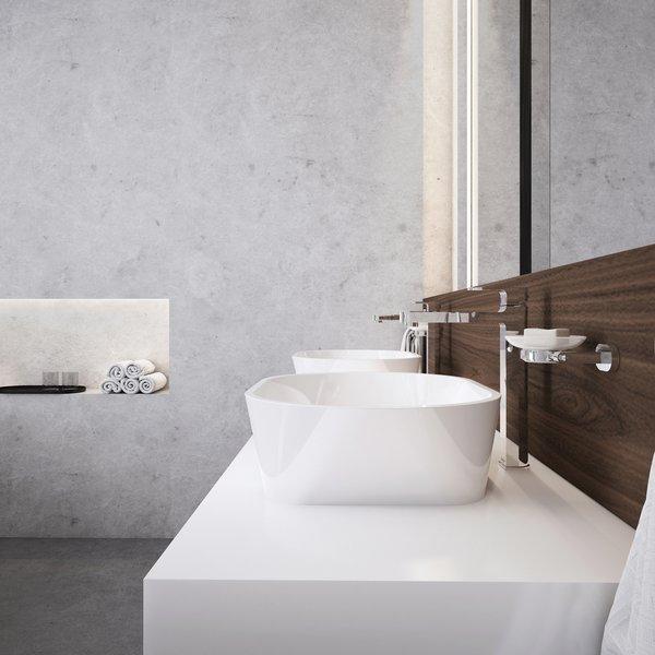 Actual product image Ravak Rain washbasin Solo, 580x400 white (400 mm, 580 mm)
