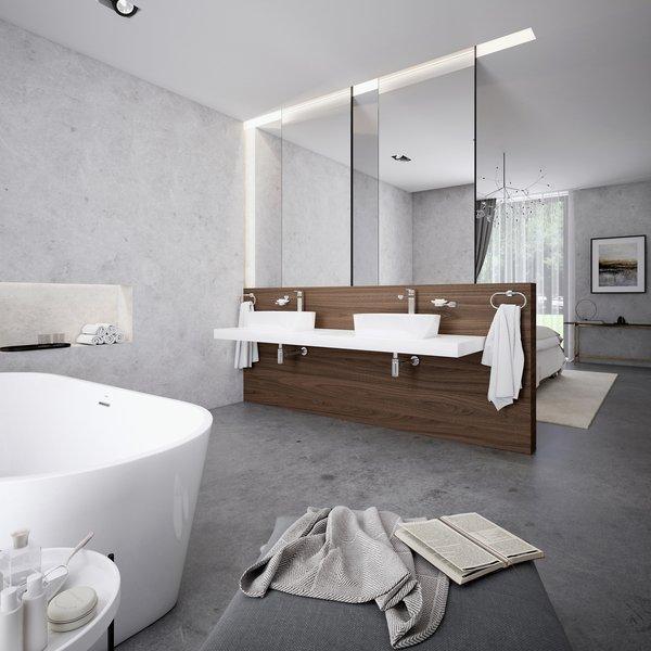 Actual product image Ravak Rain washbasin Solo, 580x400 white (400 mm, 580 mm)
