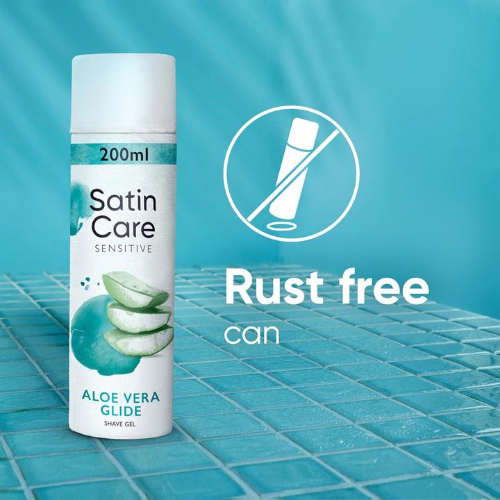 Produktbild Gillette Satin Care Sensitive Skin (200 ml, Rasiergel)