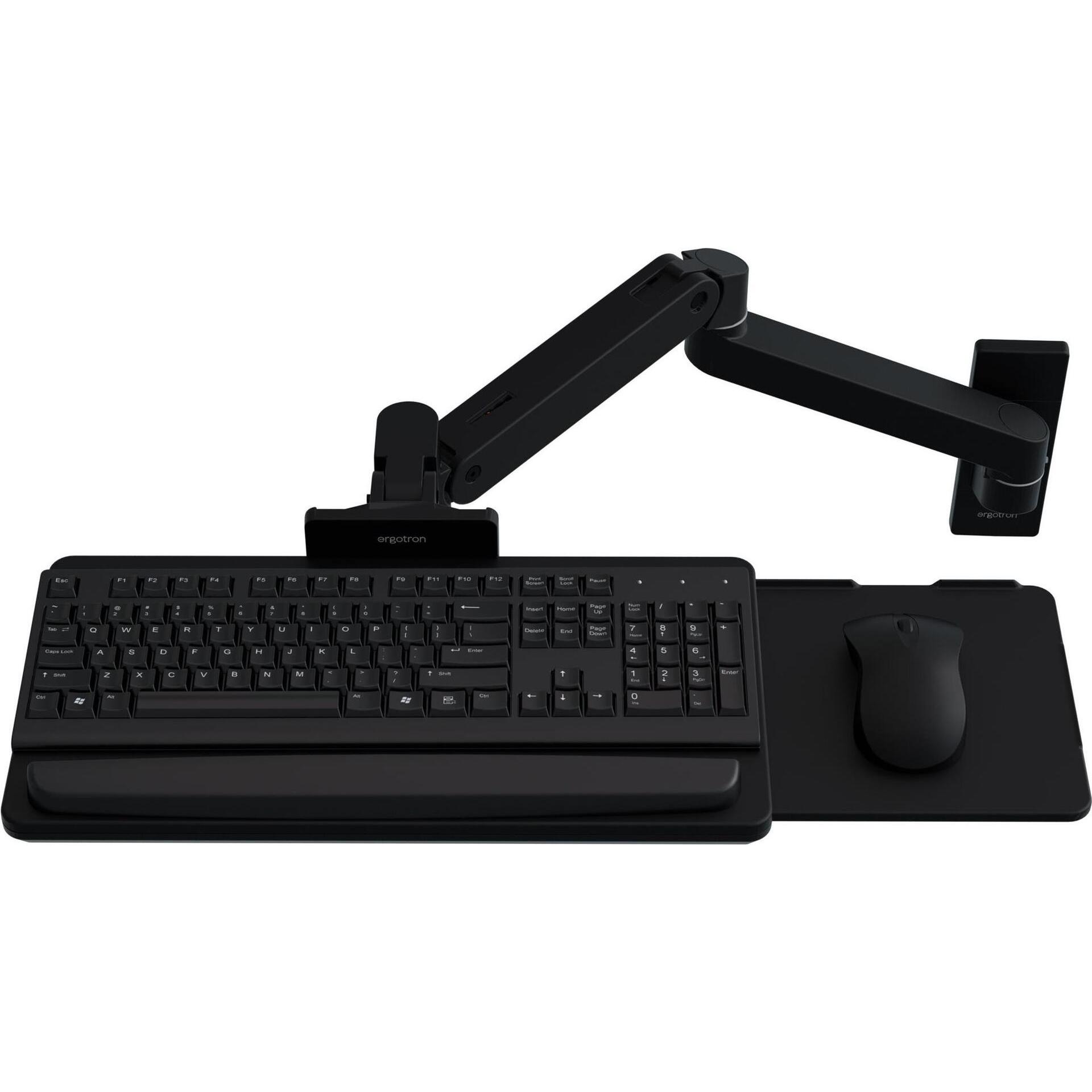 Thumbnail - Ergotron Lx Pro Arm Keyboard Tray Wall Mount black, Maus + Tastatur Zubehör, Schwarz