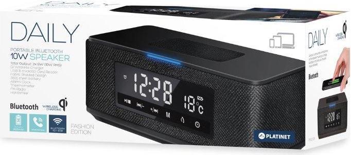 Actual product image Platinet Speaker PMGQ15B black (Rechargeable battery operated)