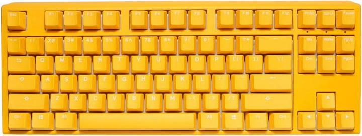 Produktbild Ducky One 3 Yellow TKL gaming keyboard, RGB LED - MX-Red (DE, Kabelgebunden)