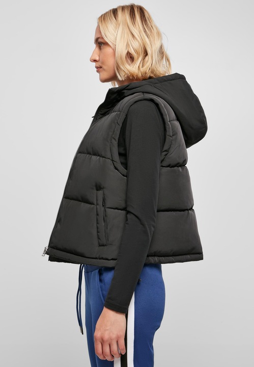 Produktbild Urban Classics Ladies Recycled Twill Puffer Vest (S)
