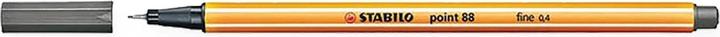 Produktbild STABILO point 88 Fineliner (Dunkelgrau, 1 x)