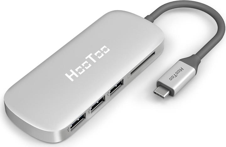 Produktbild HooToo HT-UC003, USB-C hub, silver