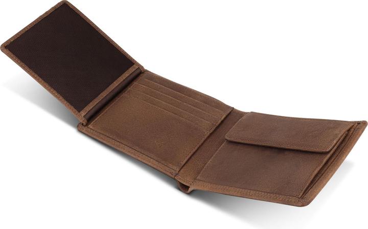 Image du produit Redolz Leather Essentials Portefeuille en cuir avec protection RFID 12 cm