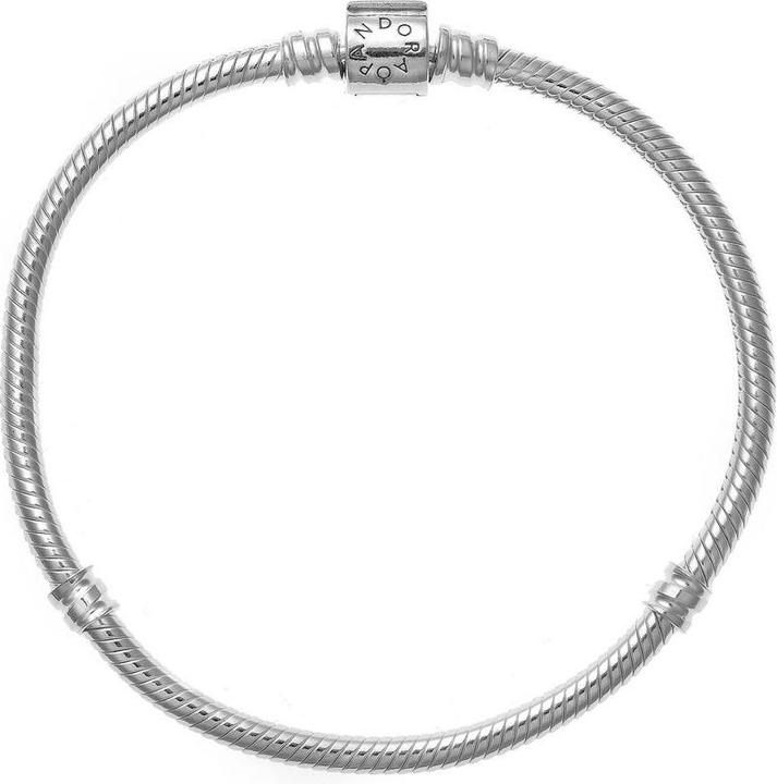 Immagine prodotto Pandora Bracciale Moments Barrel Clasp Snake (17 cm, Argento 925)