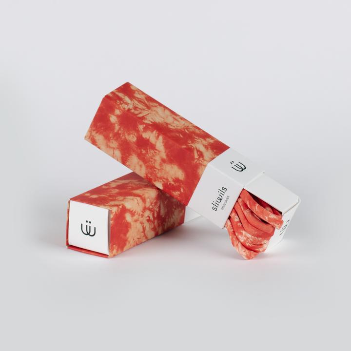 Immagine prodotto Sliwils Schuhbändel TIE-DYE RED