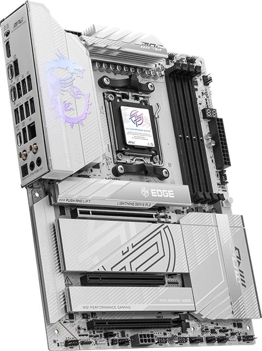 Image du produit MSI MPG X870E EDGE TI WiFi (AM5, AMD X870E, ATX)