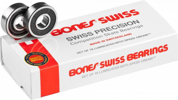 Bones Bearings Original Swiss 16-Pk 8 mm (Roller)