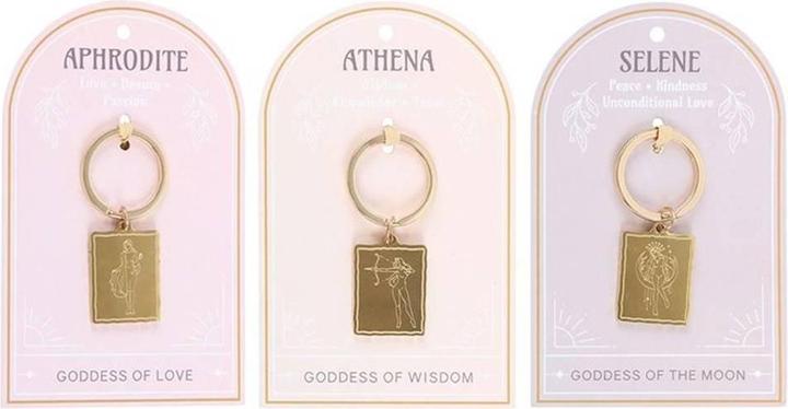 Actual product image Something Different Goddess Energy Keyring (Pack of 6)