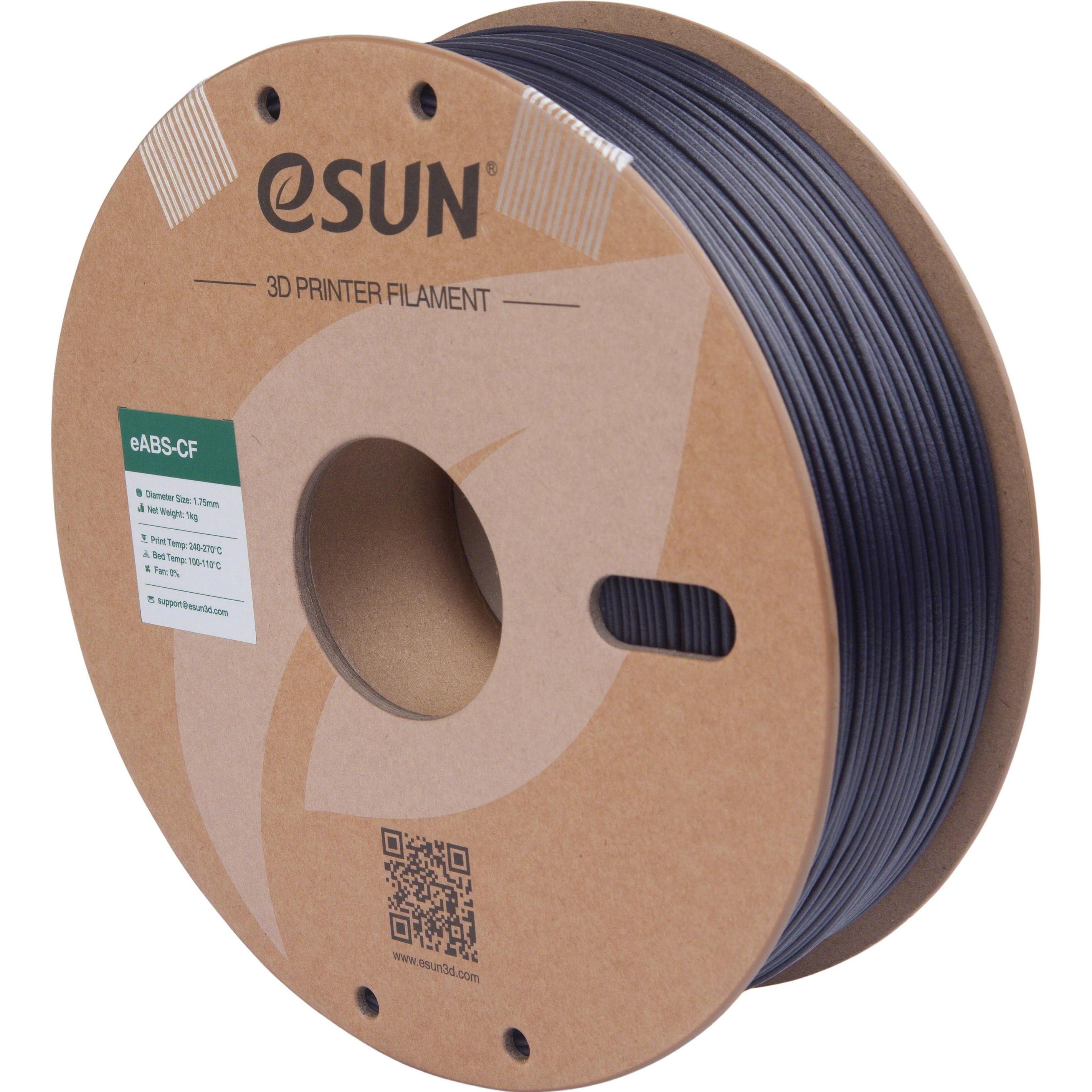eSUN EABS-CF 1,75mm DARK PURPLE 1kg (ABS, 1.75 mm, 1000 g, Violett), 3D Filament, Violett