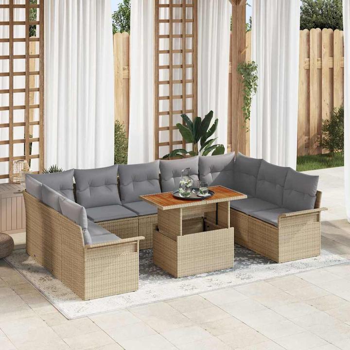 Produktbild vidaXL Garten Essgruppe
