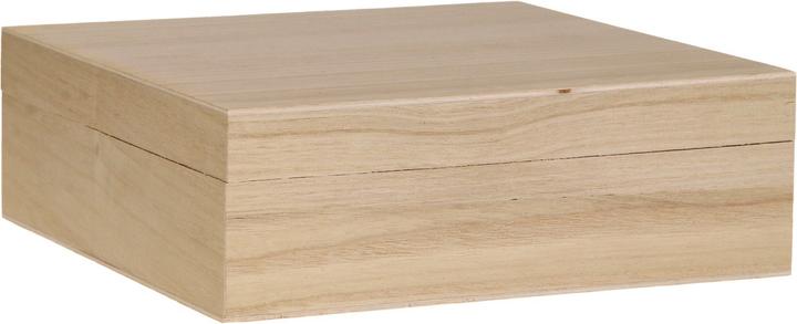 Playwood Coffin square with loose lid