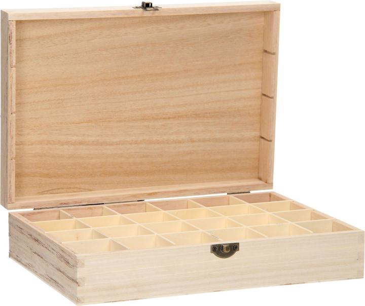 Produktbild Playwood Holzkiste mit 24 Fächern