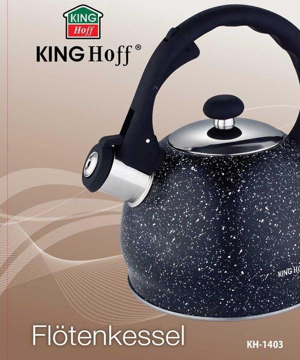 Image du produit Kinghoff Virdulys Su švilpuku 2l Kh-1403 Marbre (2 l)