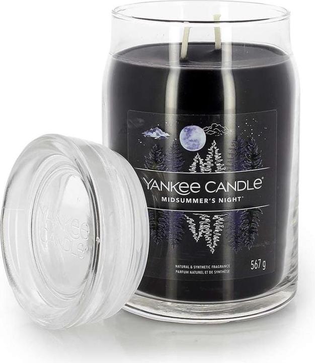 Actual product image Yankee Candle Midsummer's Night Signature Large Jar Scented Candle (567 g)