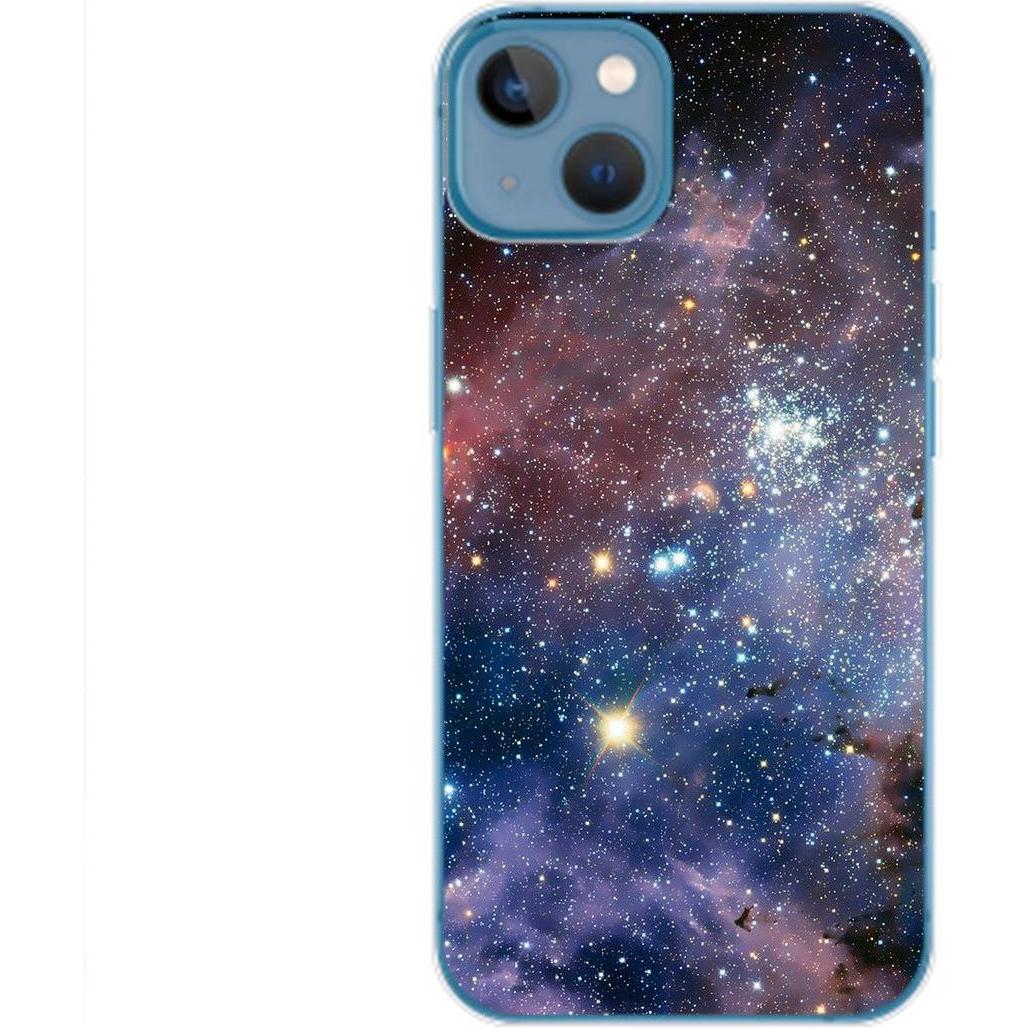 König Design Hülle Handy Schutz für Apple iPhone 14 Case Cover Tasche Bumper Etuis TPU Neu (Apple iPhone 14), Smartphone...