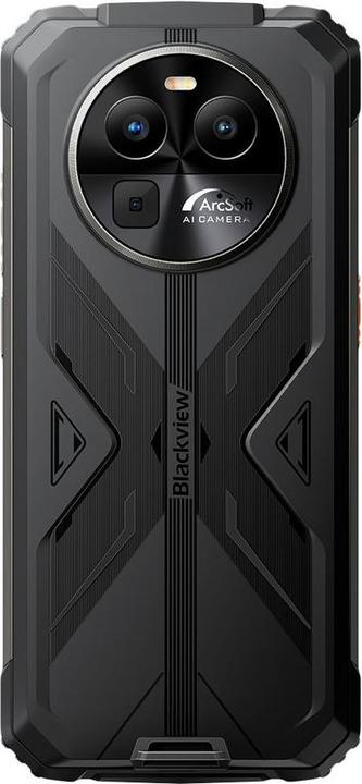 Actual product image Blackview BV8100 (Dual Sim - 6.5" Display - 256 GB, 8 GB RAM - NFC) Black (256 GB, Black, 6.50", Dual SIM)