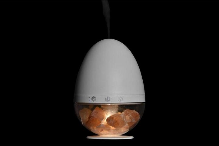 Produktbild DKD Home Decor Diffusor für ätherische Öle LED Leicht Mit Salz (13,5 x 13,5 x 19 cm) (300 ml) (300 ml)