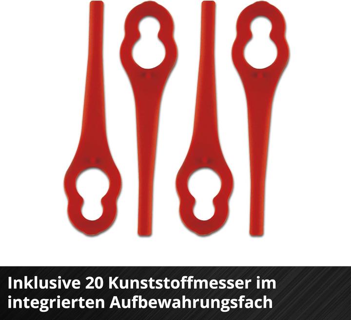 Actual product image Einhell GC-CT 18/24 Li (Plastic knives)