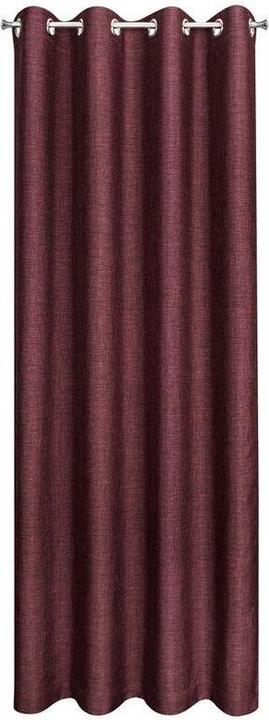 Actual product image Eurofirany TERRA COLLECTION AVINION Soft curtain night curtain with melange effect, 140X250 cm, loops / rings (140 x 250 cm)