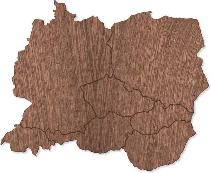 Immagine prodotto Trenddeko Mappa Europa Centrale (69 x 57 cm)