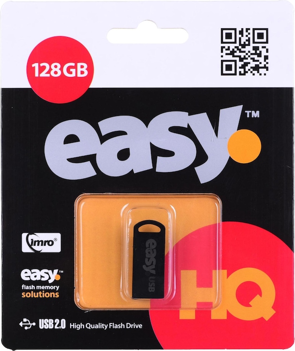 Image du produit IMRO USB 2.0 EASY/ 128GB USB (128 Go, USB-A, USB 2.0)