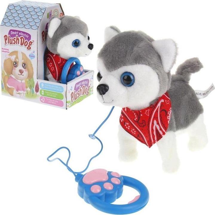 Actual product image NoboKids interactive dog walk with leash. Loja husky