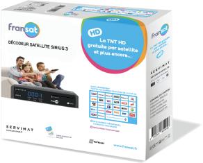 Produktbild Servimat Sirius 3 (DVB-S2, CI+-Schacht)