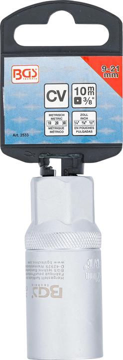 Produktbild BGS Multi-Einsatz Antrieb Innenvierkant 10 mm (3/8") SW 9 - 21 mm (10 mm)