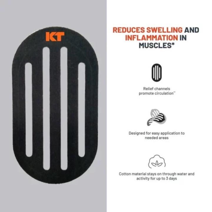 Actual product image KT Tape Recovery patch 15x7.5 cm (set of 4) (0.15 m)