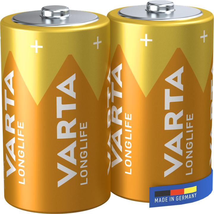 Productafbeelding Varta Longlife (2 Pcs., D, 16000 mAh)
