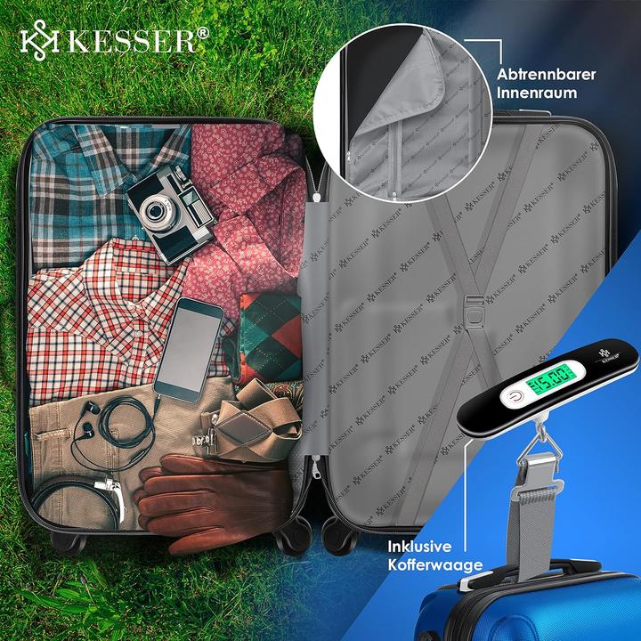 Produktbild Kesser Hartschalenkoffer-Set (55 l)