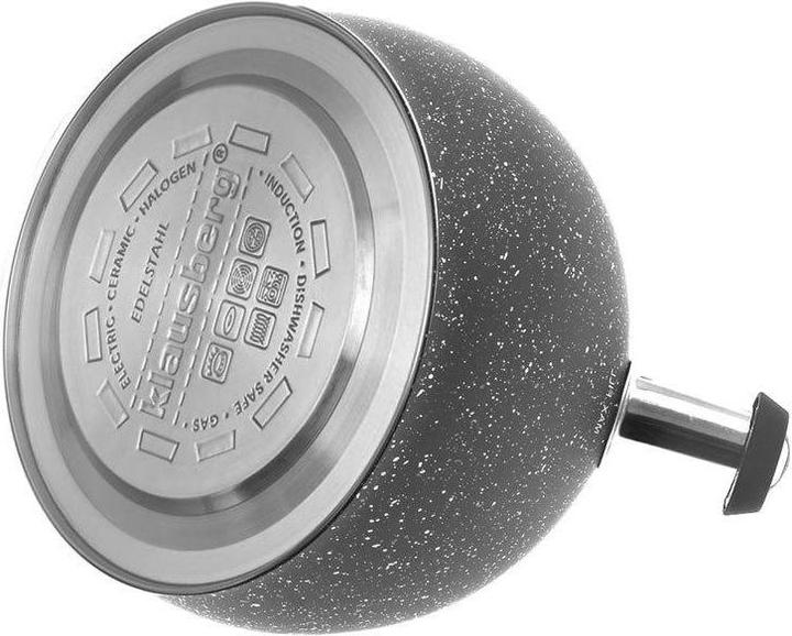 Productafbeelding Klausberg Fluitketel Met Fluit 2l Kb-7321 Marmer (2 l)