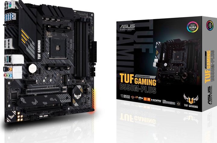 ASUS TUF GAMING B550M-PLUS (AM4, AMD B550, mATX)