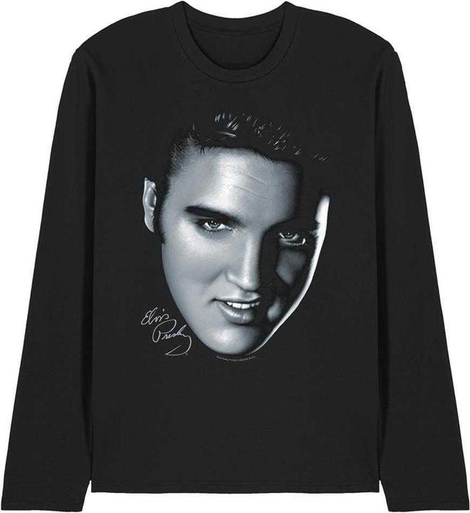 Produktbild Elvis Big Face TShirt Langärmlig (M)
