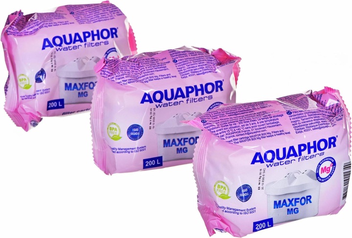 Produktbild Aquaphor Filter jug Onyx B25 white + 3x refills