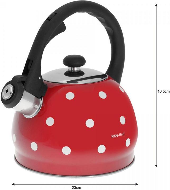 Image du produit Kinghoff 2.0L KH-1049 CUISINE ÉMAILLÉE AVEC POINTS (2 l)