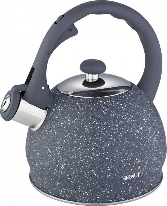 Produktbild Kinghoff Teapot with whistle 2L KH-1405 MARBLE (2 l)