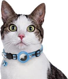 Produktbild Croci halsband kat met tag houder lichtblauw (XS, Hund)