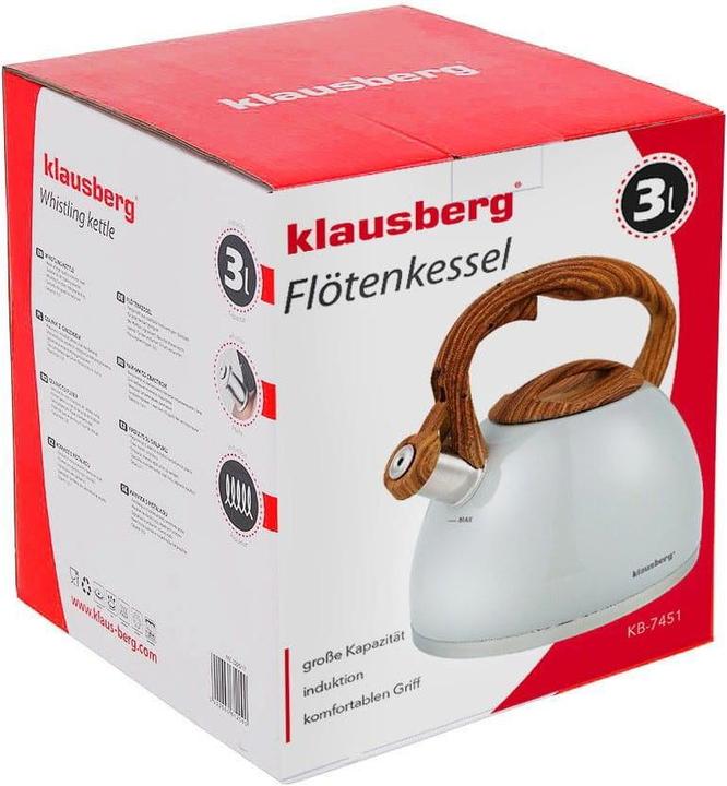 Produktbild Klausberg Kettle with whistle 3L KB-7451 (3 l)