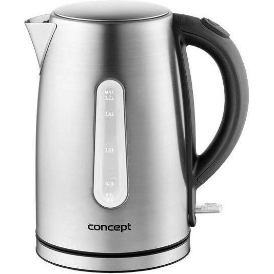 Concept 1,7 L virdulys RK3270, Wasserkocher, Silber
