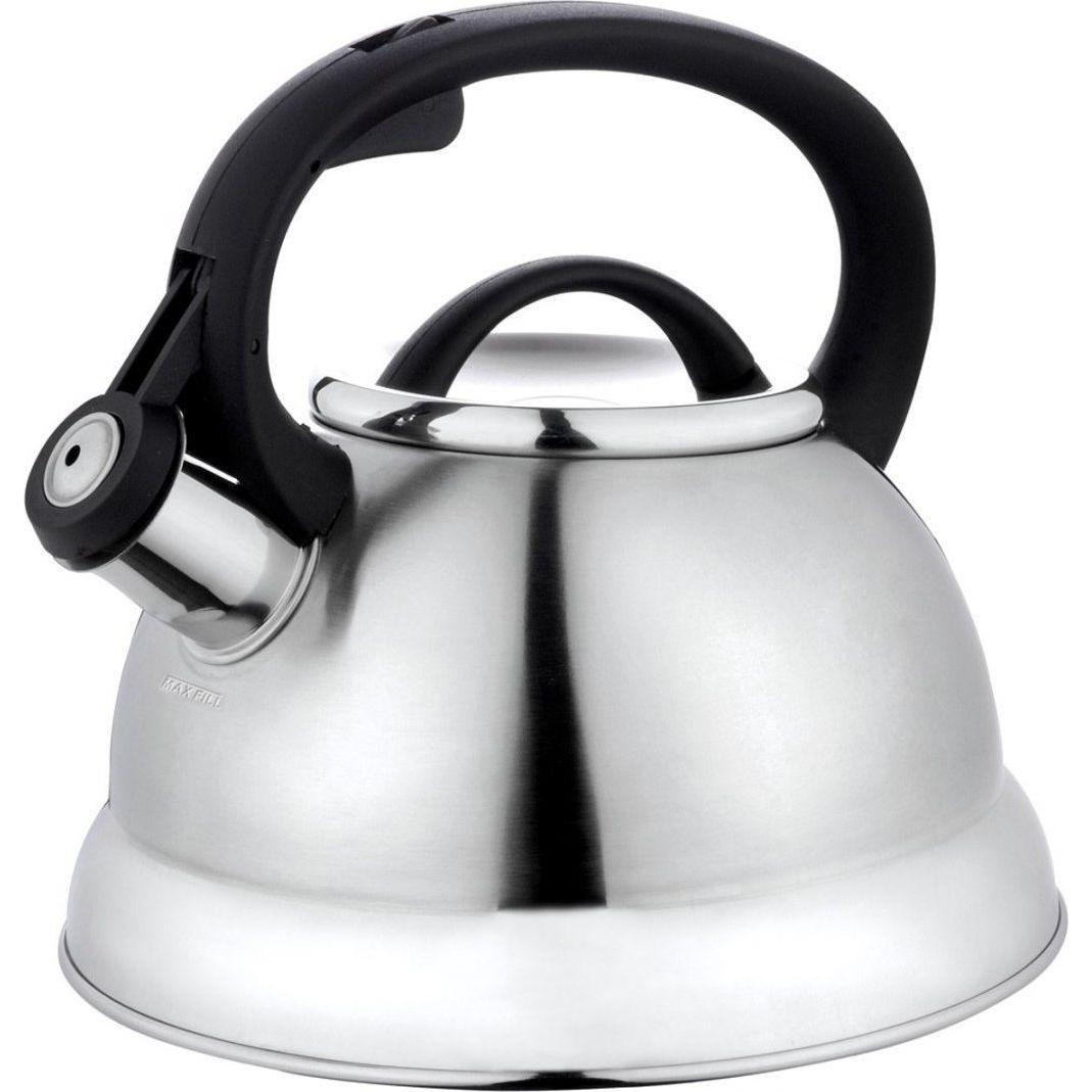 Kinghoff KETTLE 2.3 L WITH Whistle KH-3774, Wasserkocher, Silber