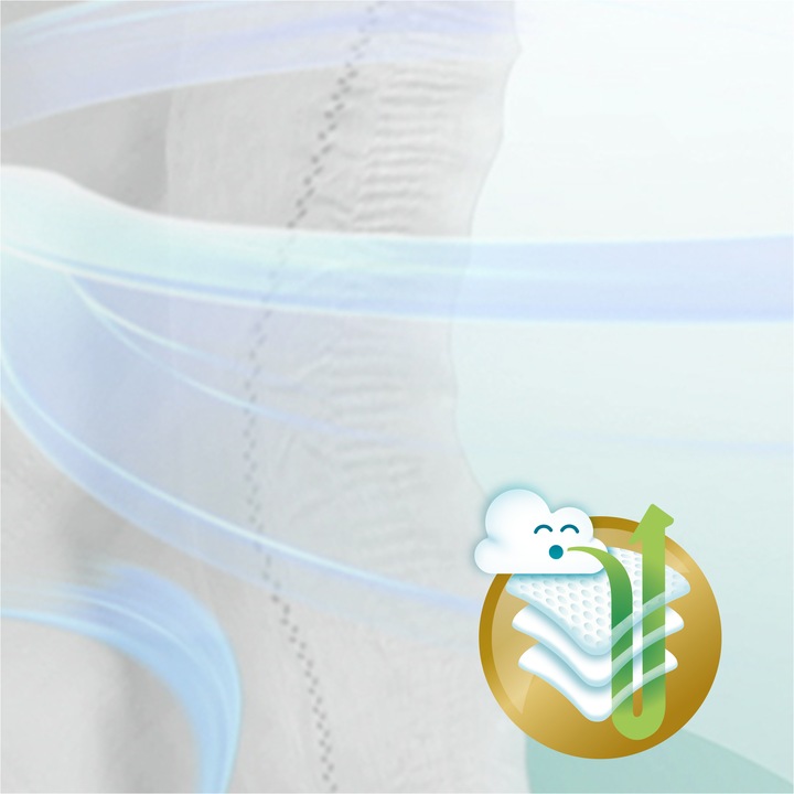Actual product image Pampers Premium Care (Size 4, Monthly box, 114 Piece)